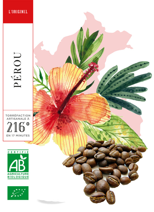PEROU BIO - PALOMAR - CAFE GRAIN - 250 G